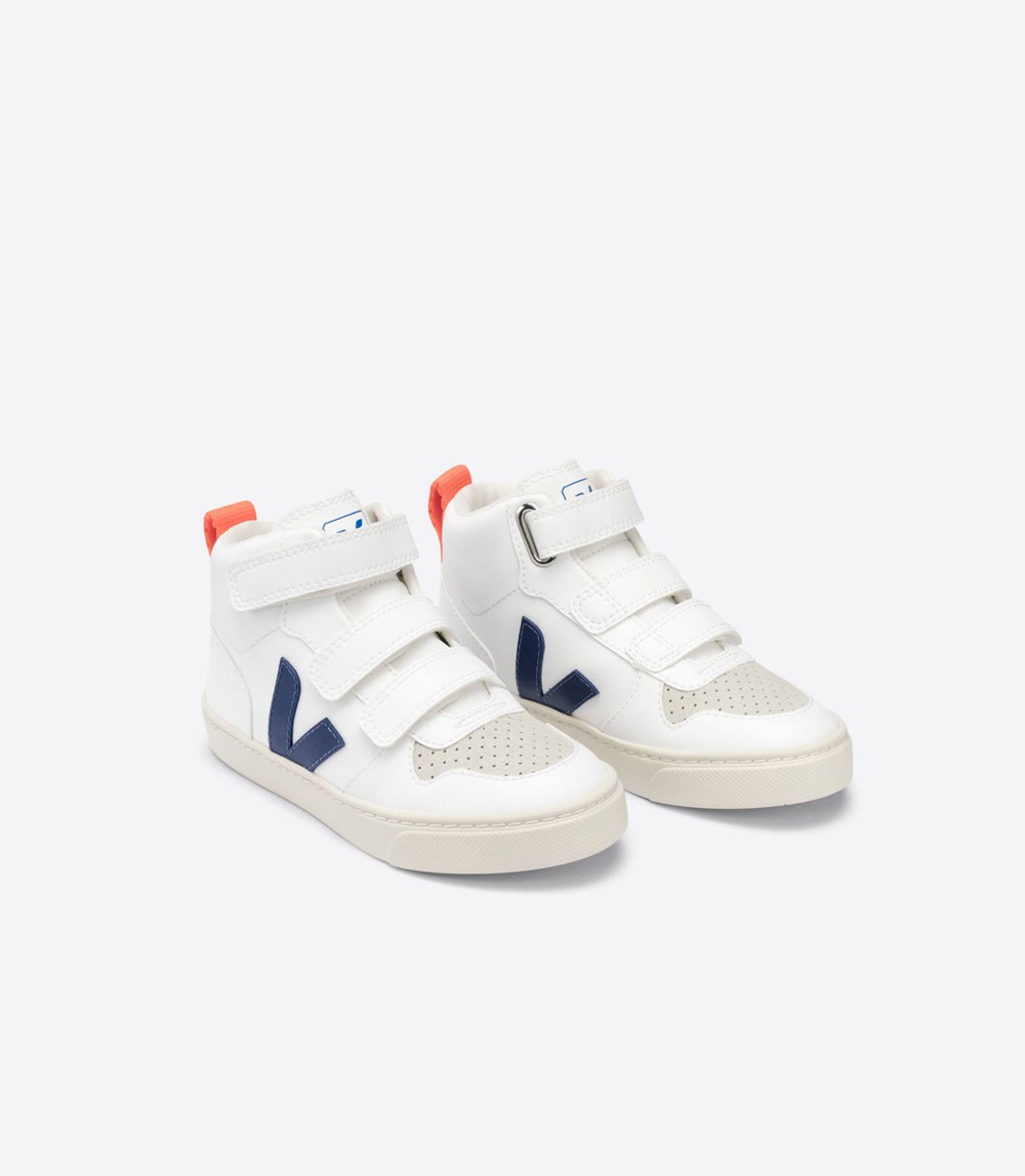 Veja Trainers Kids White - V-10 Mid Cwl - WABX-27860